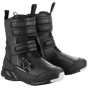 Ghete moto Alpinestars Stella RT-7 Drystar pentru femei Negru-Negru