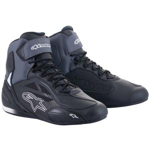 Ghete moto Alpinestars Faster-3 Drystar Negru-Gri Inchis