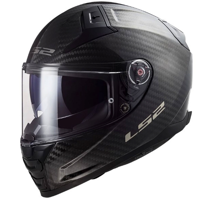 Cască integrală pentru motocicletă LS2 FF811 Vector II Carbon 06 neagră