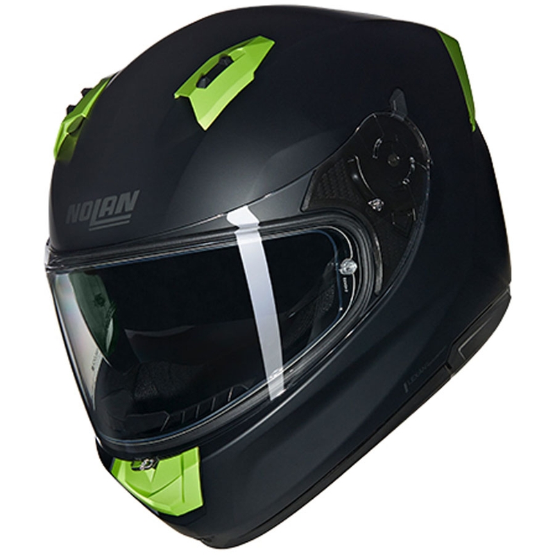 Cască integrală pentru motocicletă Nolan N60-6 Classico Nobile negru mat-verde