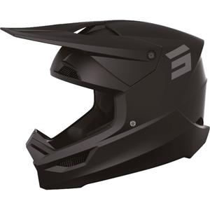 Cască de motocross Shot Furious Solid Black