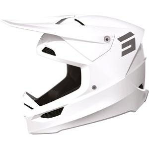 Motocross Casca Shot Furious Solid White