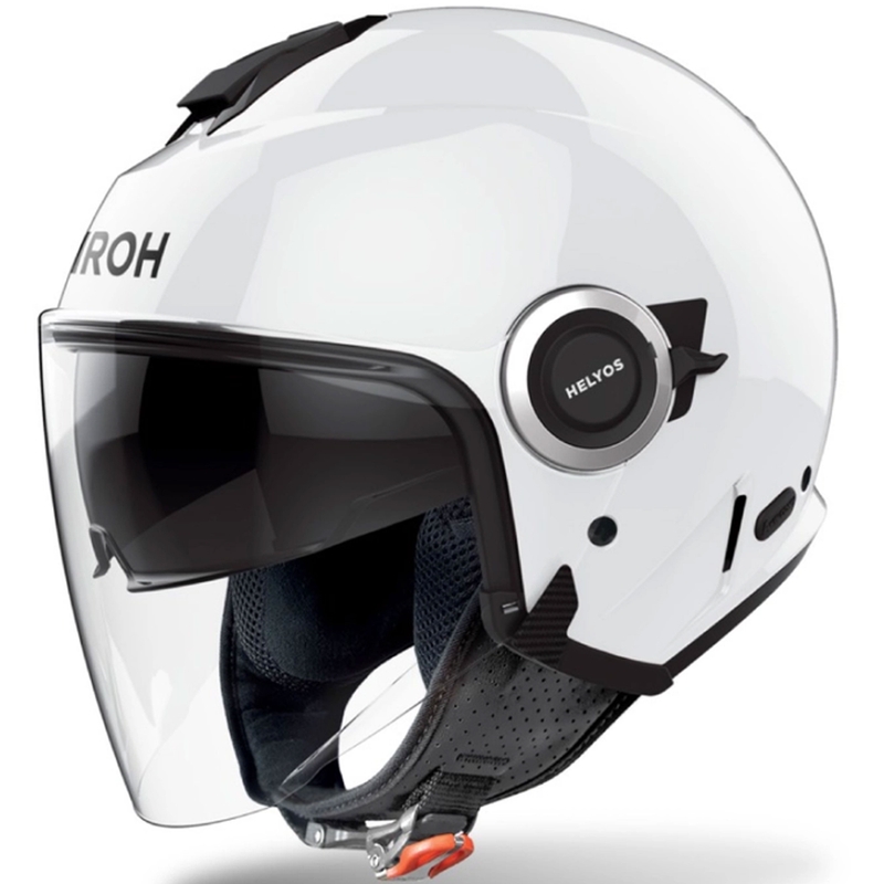 Casca moto deschisa Airoh HELYOS Culoare alb lucios
