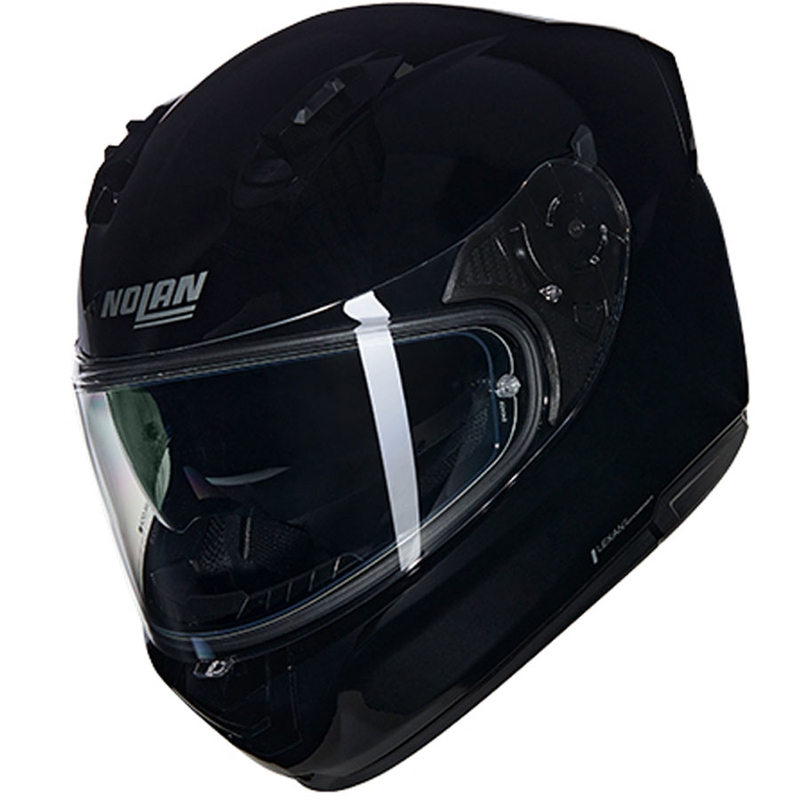 Cască integrală pentru motocicletă Nolan N60-6 Classico, neagră lucioasă