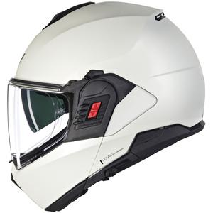 Cască de motocicletă pliabilă Nolan N120-1 Classico Nobile N-COM 320 albă