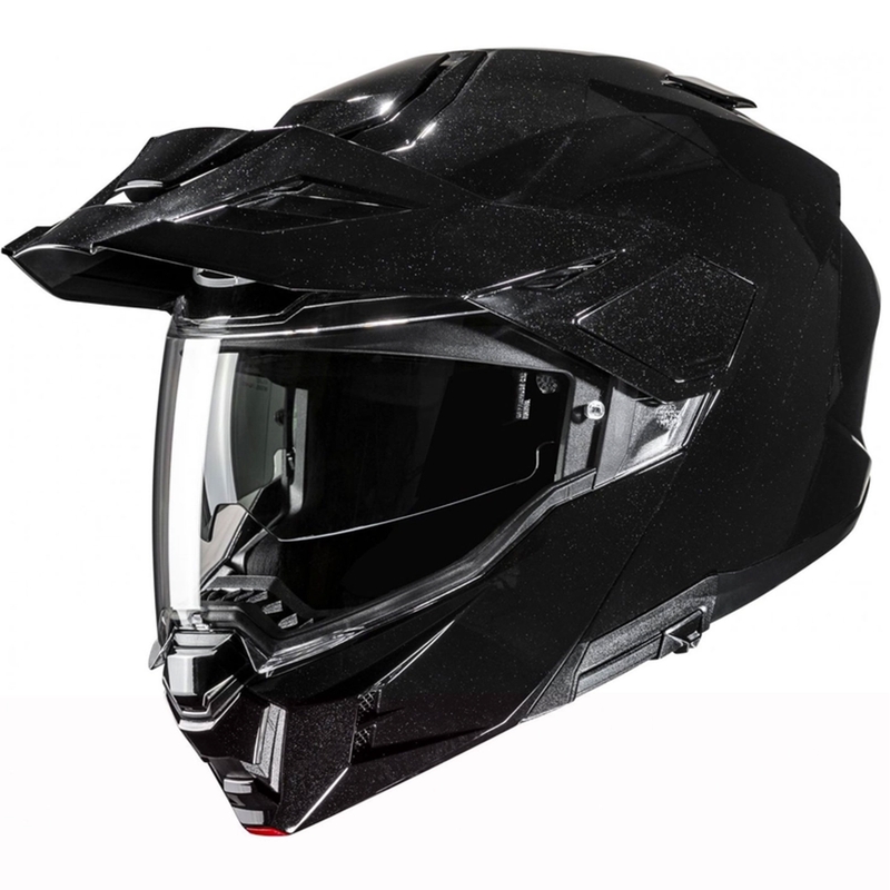 Cască de motocicletă HJC i80 Solid flip-up neagră metalică