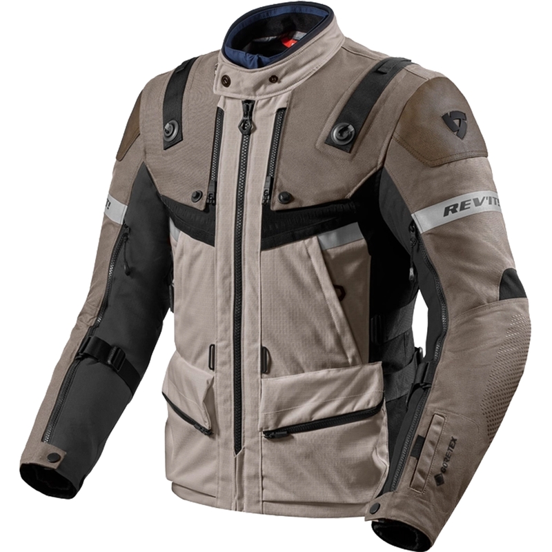 Geacă de motocicletă Revit Defender 3 GTX maro-negru
