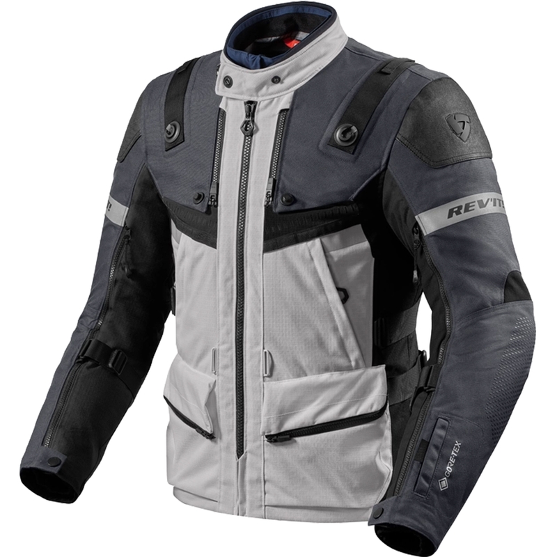 Jachetă motocicletă Revit Defender 3 GTX argintiu-gri