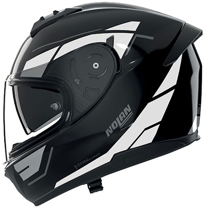 Cască integrală pentru motocicletă Nolan N60-6 Sincrono 353 negru-alb