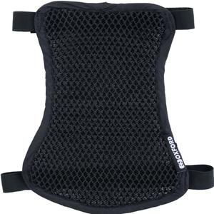 Pernă de ventilație peste scaunul pasagerului și scaunul enduro Oxford Cool Seat Pillion And Enduro negru