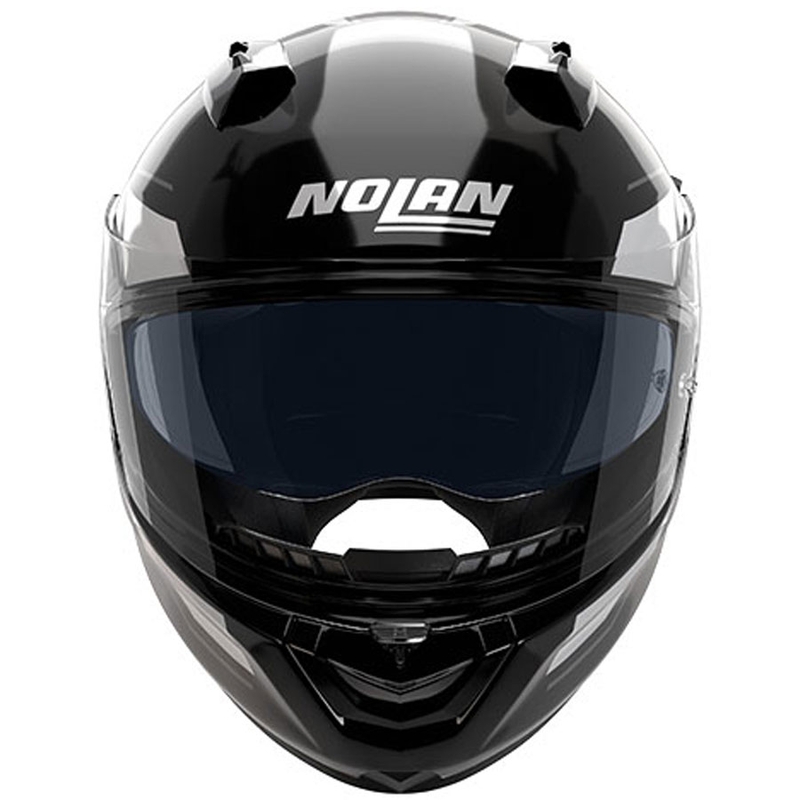 Cască integrală pentru motocicletă Nolan N60-6 Sincrono 353 negru-alb