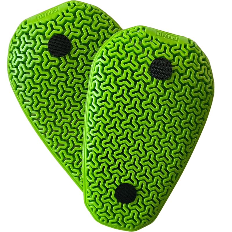 Protecții genunchi motocicletă PMJ B-SOFT Unisex verde lichidare