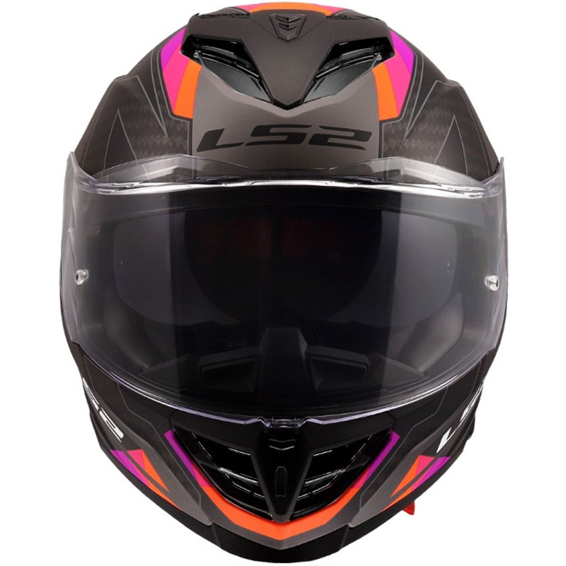 Cască integrală pentru motocicletă LS2 FF818 Storm III Sports, violet mat
