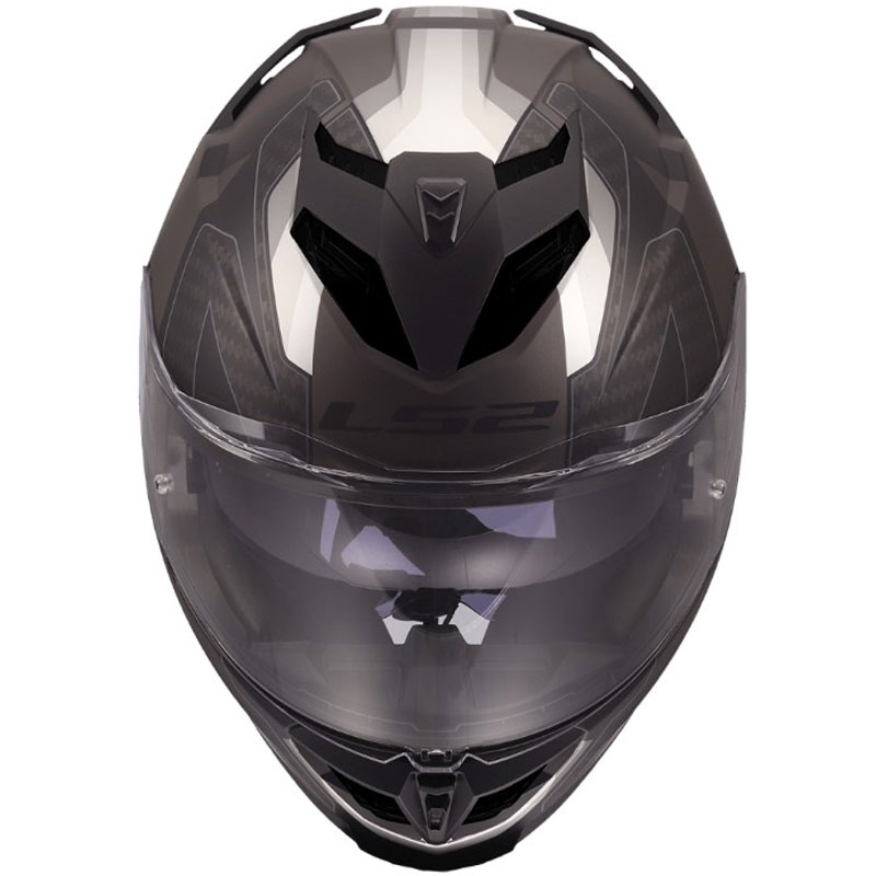 Cască integrală pentru motocicletă LS2 FF818 Storm III Sports negru mat-gri