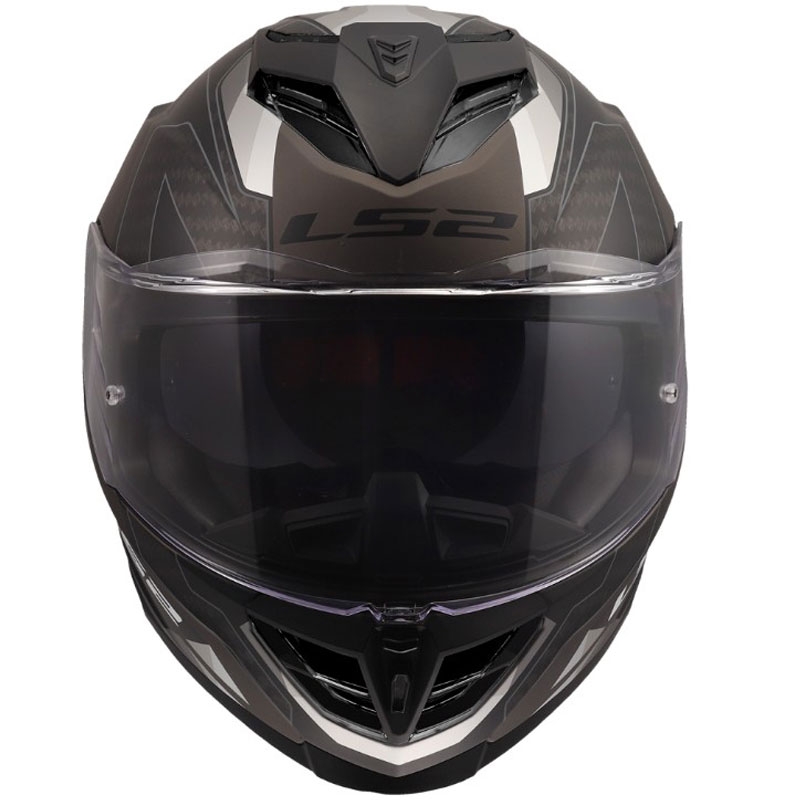 Cască integrală pentru motocicletă LS2 FF818 Storm III Sports negru mat-gri