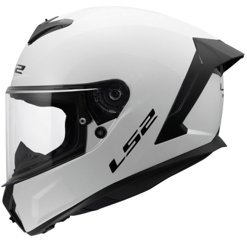 Cască integrală pentru motocicletă LS2 FF820 Rapid III Solid alb lucios
