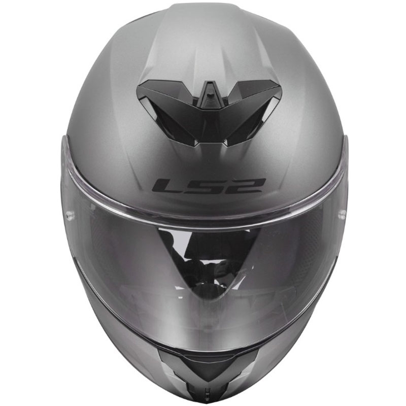 Cască integrală pentru motocicletă LS2 FF820 Rapid III Solid, titan mat
