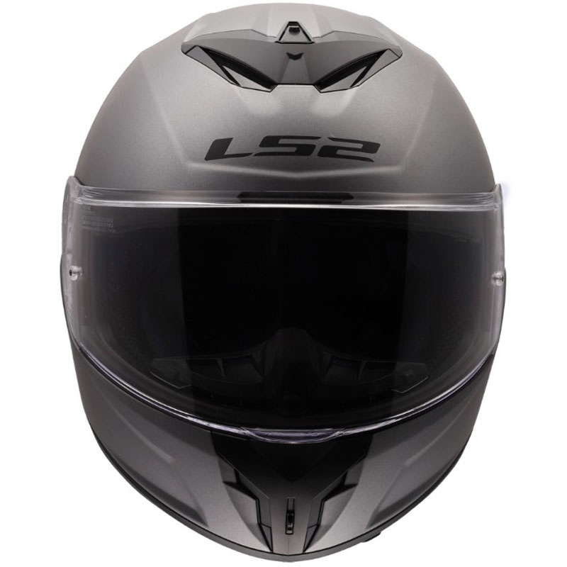 Cască integrală pentru motocicletă LS2 FF820 Rapid III Solid, titan mat