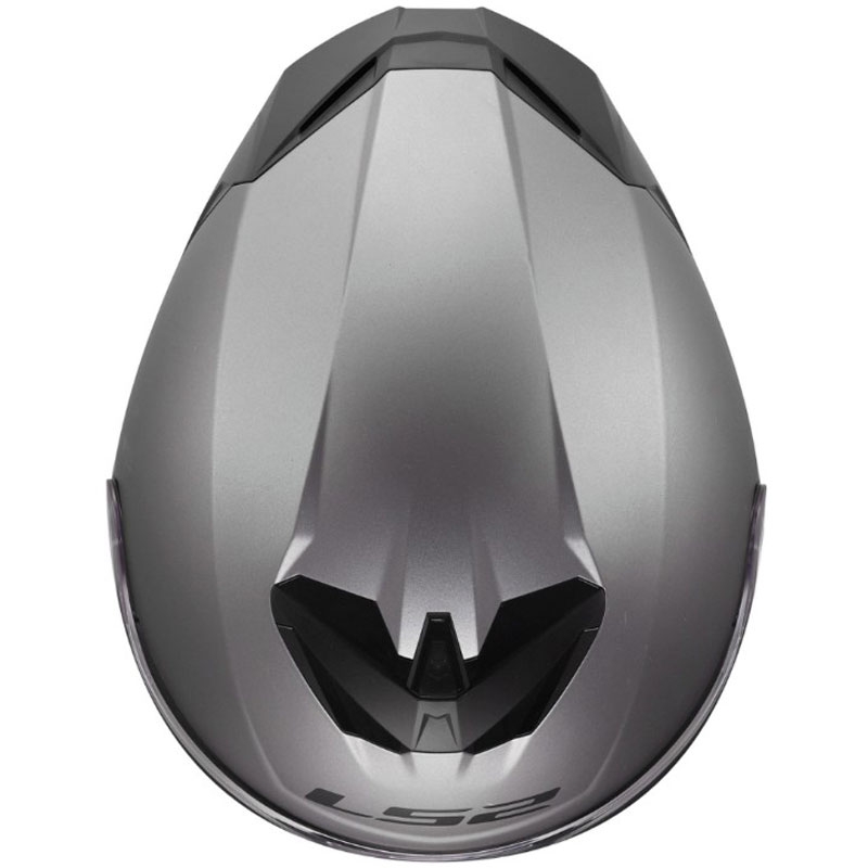 Cască integrală pentru motocicletă LS2 FF820 Rapid III Solid, titan mat