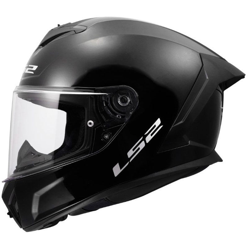 Cască integrală pentru motocicletă LS2 FF820 Rapid III Solid neagră lucioasă