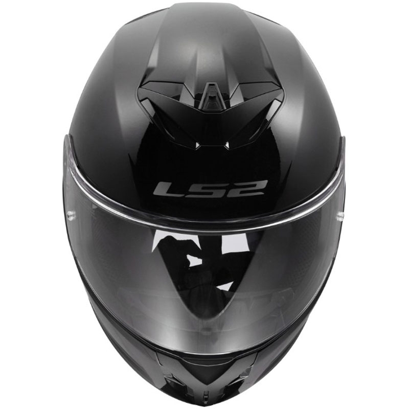 Cască integrală pentru motocicletă LS2 FF820 Rapid III Solid neagră lucioasă