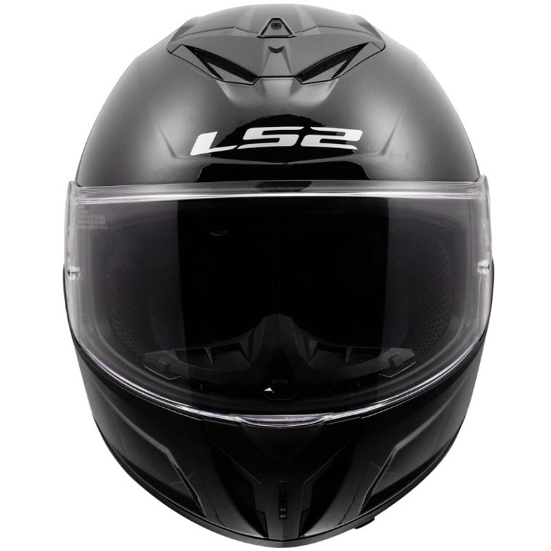 Cască integrală pentru motocicletă LS2 FF820 Rapid III Solid neagră lucioasă