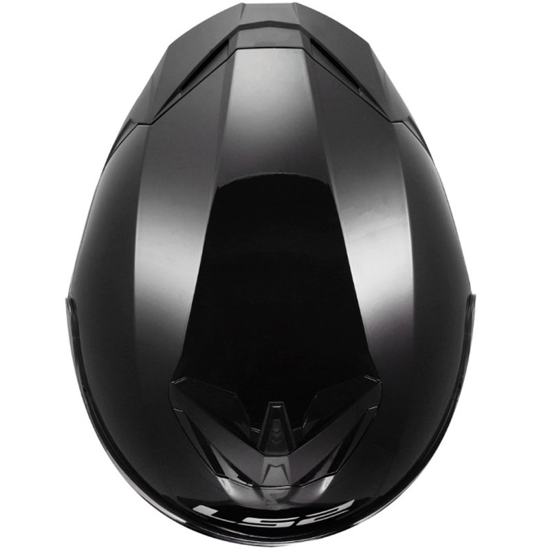 Cască integrală pentru motocicletă LS2 FF820 Rapid III Solid neagră lucioasă