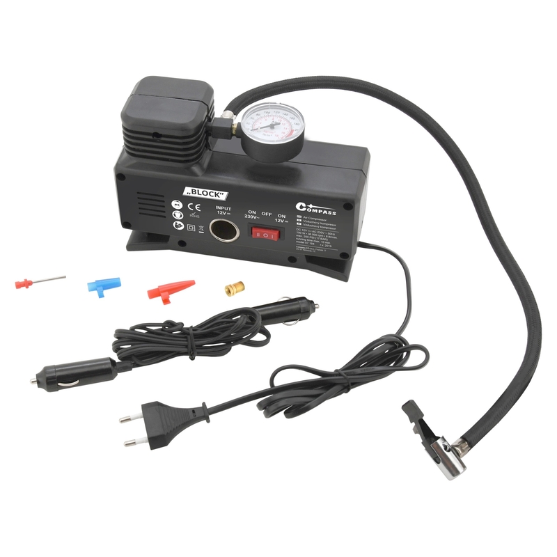Compresor 12/230V Bloc TÜV/GS
