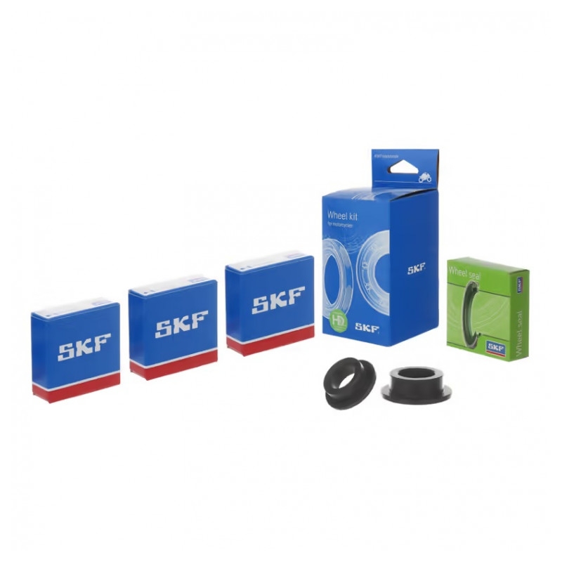 Wheel seals kit with spacers and bearings SKF spate