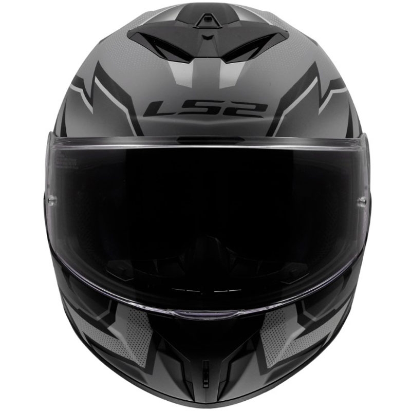 Cască integrală pentru motocicletă LS2 FF820 Rapid III Xtrem negru mat-gri