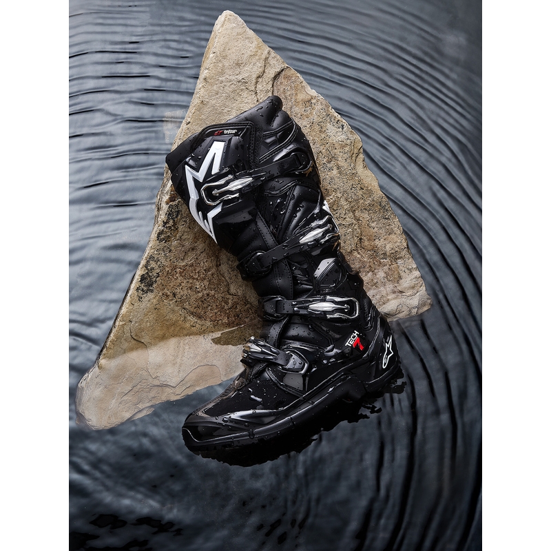 Ghete moto Alpinestars Tech 7 Enduro Drystar, negre