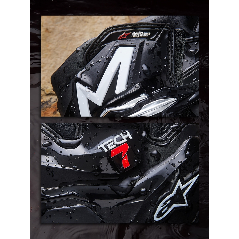 Ghete moto Alpinestars Tech 7 Enduro Drystar, negre