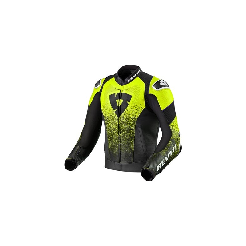 Revit Quantum Air Black Fluo Yellow Jacheta de motociclete lichidare