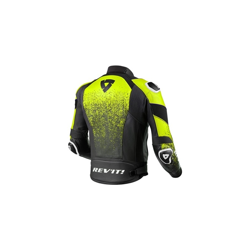 Revit Quantum Air Black Fluo Yellow Jacheta de motociclete lichidare