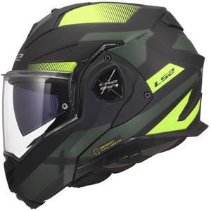 Cască de motocicletă pliabilă LS2 FF901 Advant X Nova galben-negru mat fluo