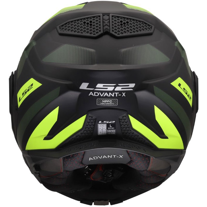 Cască de motocicletă pliabilă LS2 FF901 Advant X Nova galben-negru mat fluo