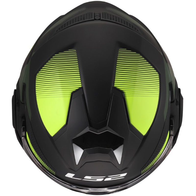 Cască de motocicletă pliabilă LS2 FF901 Advant X Nova galben-negru mat fluo