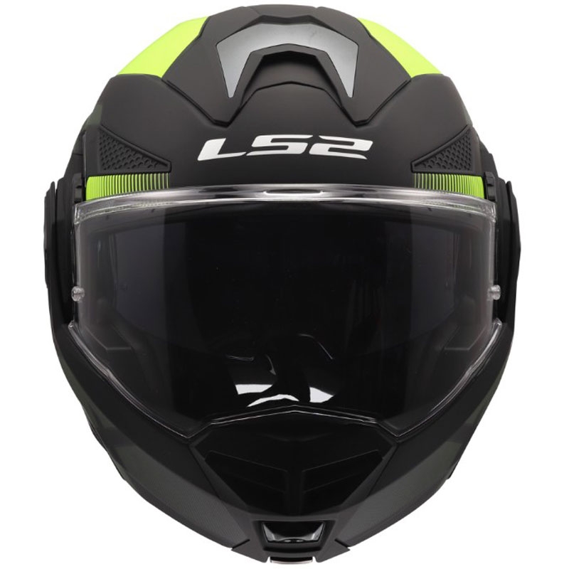 Cască de motocicletă pliabilă LS2 FF901 Advant X Nova galben-negru mat fluo