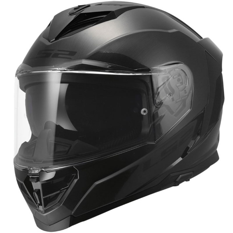 Cască integrală pentru motocicletă LS2 FF818 Storm III Jeans, culoare titan