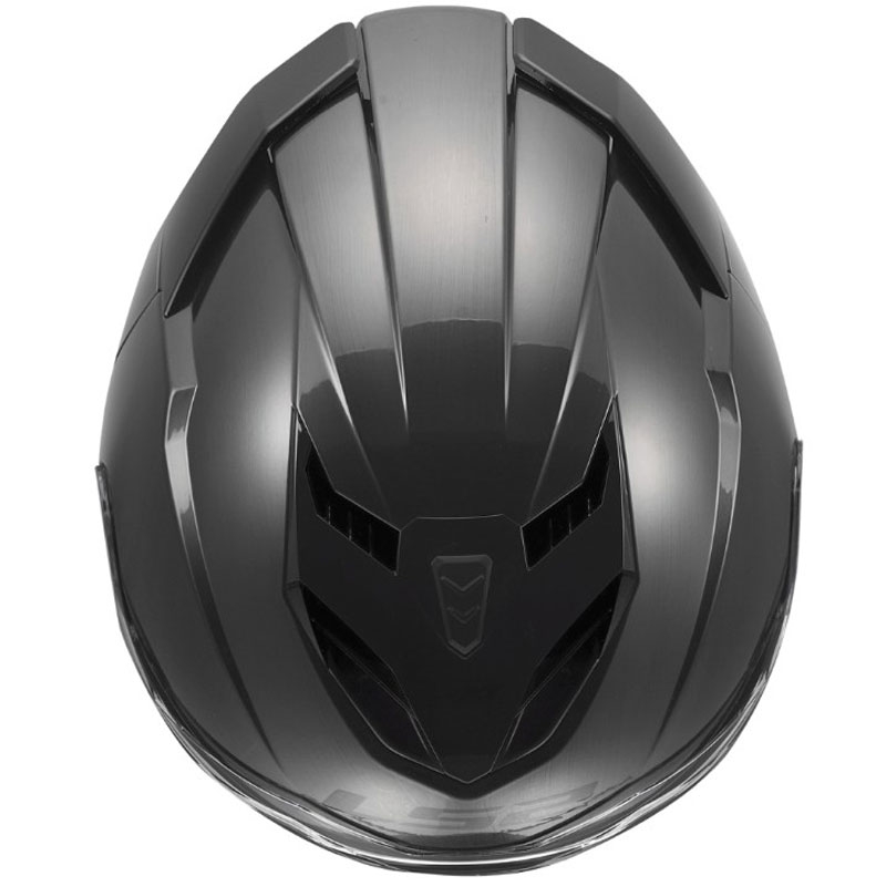 Cască integrală pentru motocicletă LS2 FF818 Storm III Jeans, culoare titan