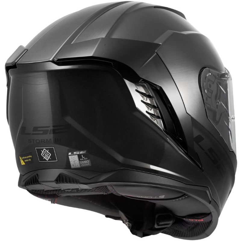 Cască integrală pentru motocicletă LS2 FF818 Storm III Jeans, culoare titan
