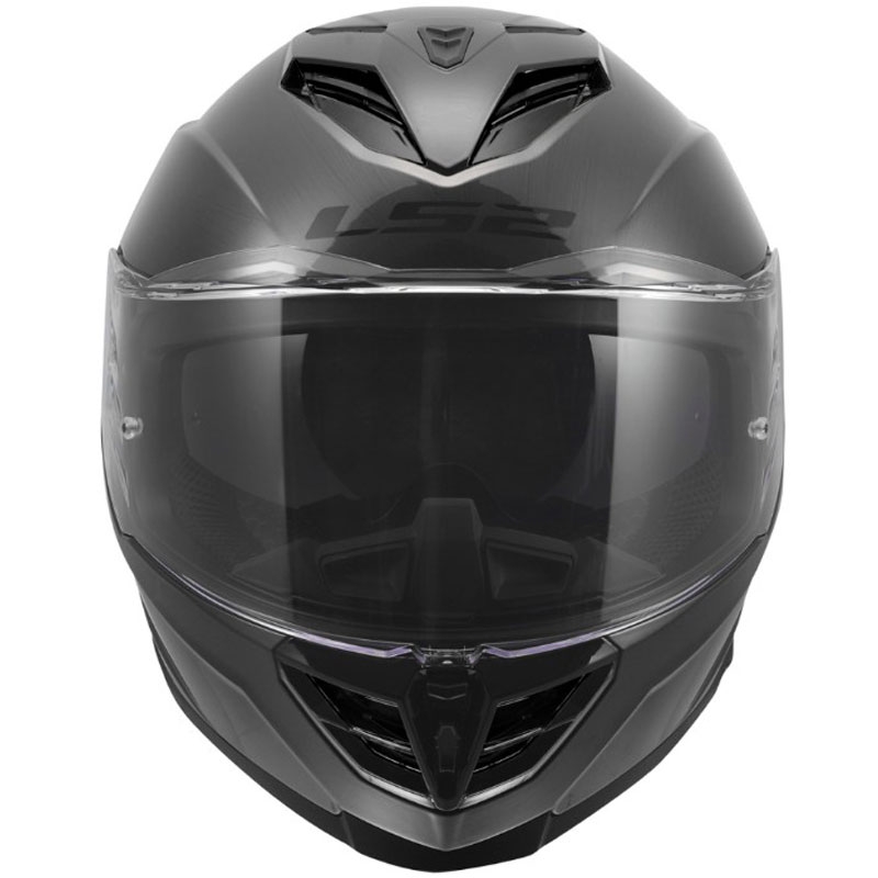 Cască integrală pentru motocicletă LS2 FF818 Storm III Jeans, culoare titan