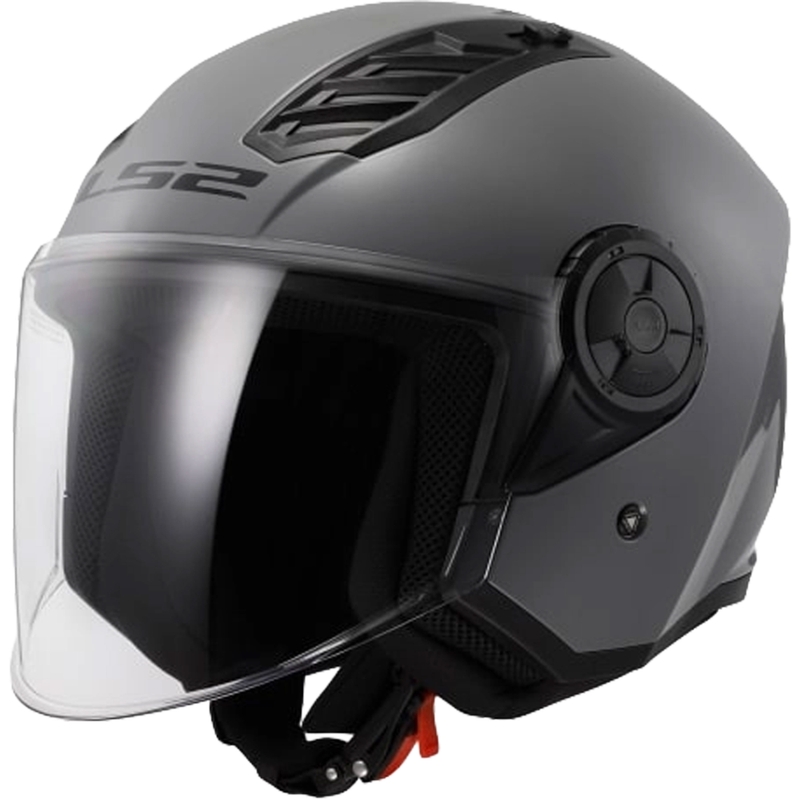 Cască de motocicletă deschisă LS2 OF616 Airflow II Solid Nardo Grey