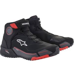 Cizme moto Alpinestars CR-X Drystar Honda Collection negru-rosu-gri