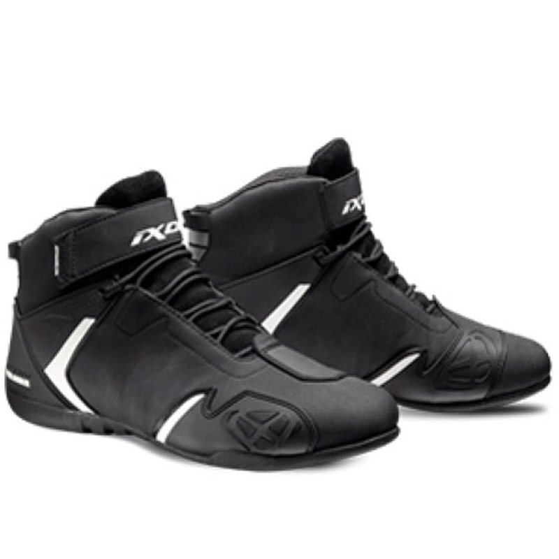 Cizme moto IXON Gambler WP negru-alb
