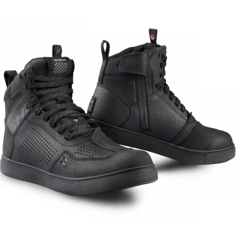 Ghete moto dama Shima Rebel 2.0 WP negre