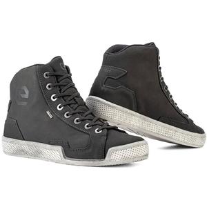 Eleveit ANTIBES WP FULL LEATHER cizme de motocicletă gri închis