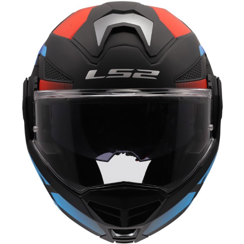 Cască de motocicletă pliabilă LS2 FF901 Advant X Nova negru mat-roșu-albastru