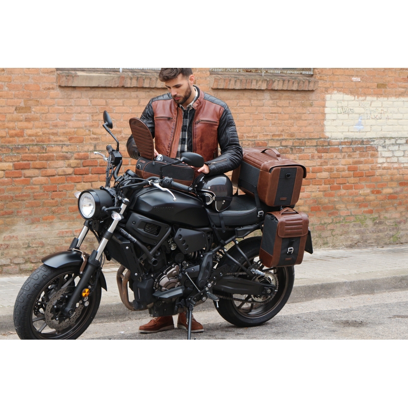 Side bag SHAD CAFE RACER SR38 10l Negru