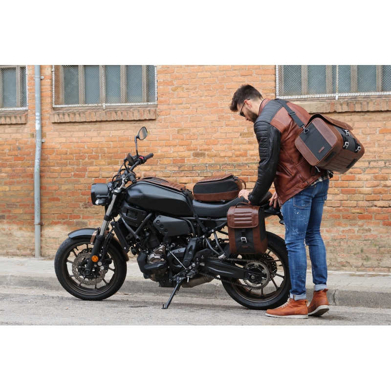 Side bag SHAD CAFE RACER SR38 10l Negru